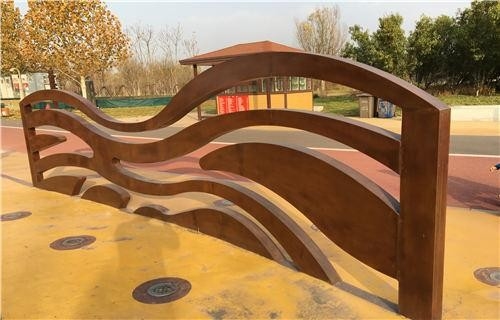 Het Koolstofstaalplaat van Corten van het A242 kuuroord-h Q235NH Q295NH Q355NH Q460NH Weer Bestand