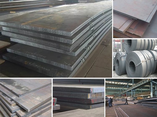 De warmgewalste Streptokok van lidstaten Steel Plate ASTM A36 Q345 voor Brige-Techniek