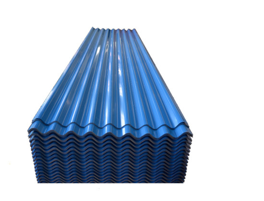 De kleur Met een laag bedekte Vlakte van de Bladentegels van het Staaldakwerk voor de Muurbouw