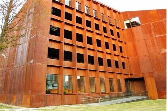 een 09CUPCrNI-plaat van het het weer bestand staal van CORT A B corten Anticorrosief