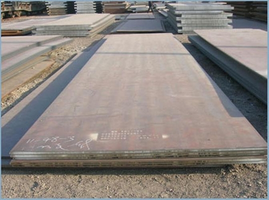 NM500 wear Plates 400 500 450 de Plaat van de Staalslijtage bedekte Gegalvaniseerde Oppervlakte met een laag