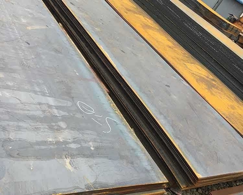 NM500 wear Plates 400 500 450 de Plaat van de Staalslijtage bedekte Gegalvaniseerde Oppervlakte met een laag