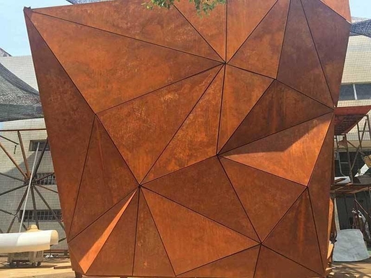 Aangepaste openlucht corten de kuil van de staalbrand corten kuil van de staal de buitengewoon brede brand en waterkom