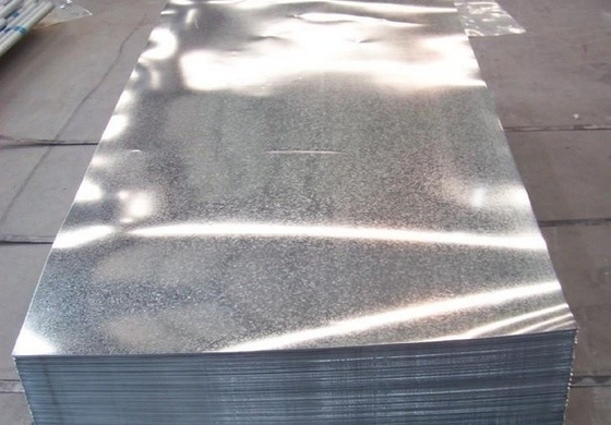 6mm A36 Z20 galvaniseerden de Rang van het Vloeistaalblad SPCC DX51D DX52D