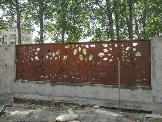 Het Weer van de het Staalplaat van A588corten Bestand voor de Muur van het Tuinstaal