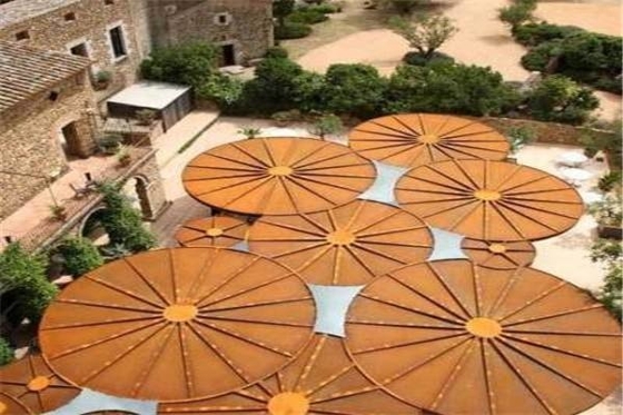 Standaardcorten-Staalplaat voor het Verwarmen van het Terras Firepit van de Tuindecoratie