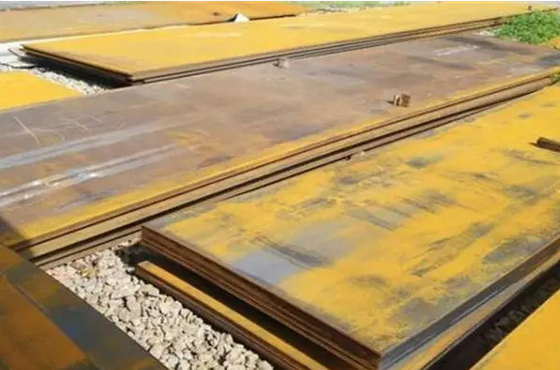 Decoratieve Corten-Staalplaat voor de Kuil van de het Gasbrand van het Terrasmeubilair