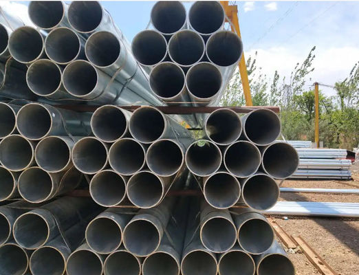 ASTM-GI Gegalvaniseerde het Staalpijp van Staal Materiële BS rond voor de Bouw