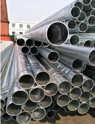 Hete Ondergedompelde Gegalvaniseerde Buis 15.7mm van ASTM Dikte voor de Bouw van Steiger