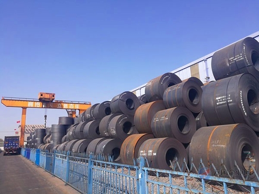 Ondergedompeld Heet van Ss400q235 Q345 lidstaten Steel Coil Black Gegalvaniseerd