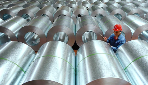 Astma755m Vooraf geverfte GI Staal Materiële Rol voor Dakwerkblad