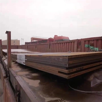 Warmgewalste gelegeerd stalen slijtplaat ST52 S355 20 mm dikke structuur