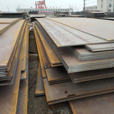 Het Staalplaat A242 5mm 40mm KUUROORD Plat van ASTM A588 Corten