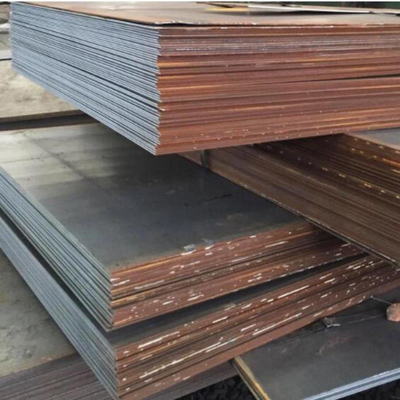 Het Staalplaat A242 5mm 40mm KUUROORD Plat van ASTM A588 Corten