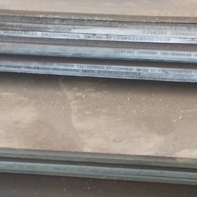 Warmgewalste NM450 slijtage stalen plaat 6 mm 8 mm 10 mm dikte hoge hardheid